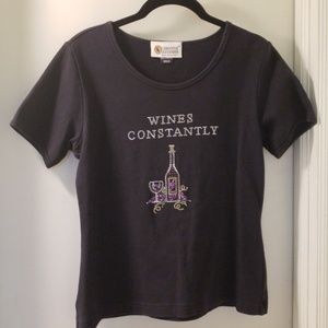 Wines constantly tshirt